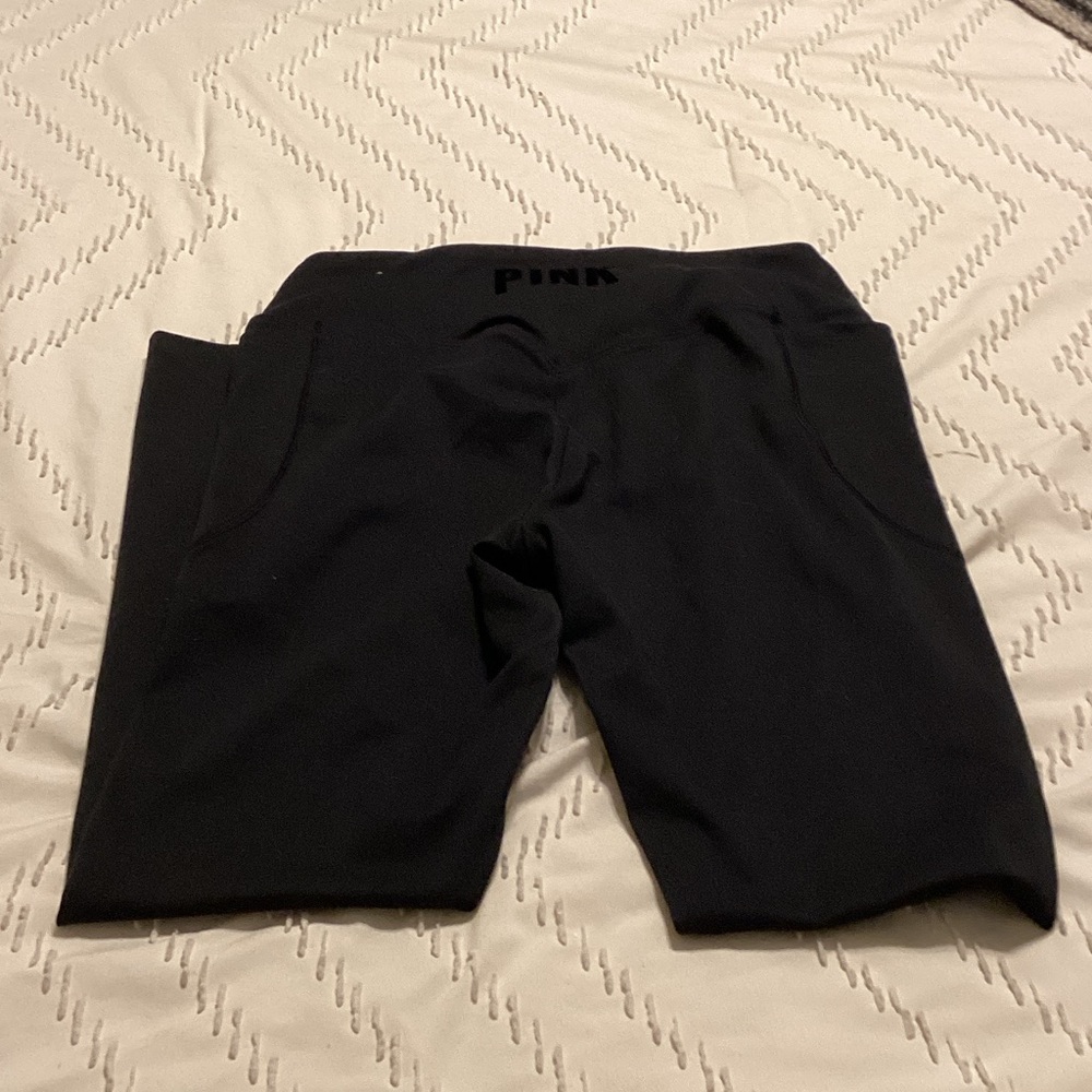 PINK Victoria's Secret women’s Black Joggers
